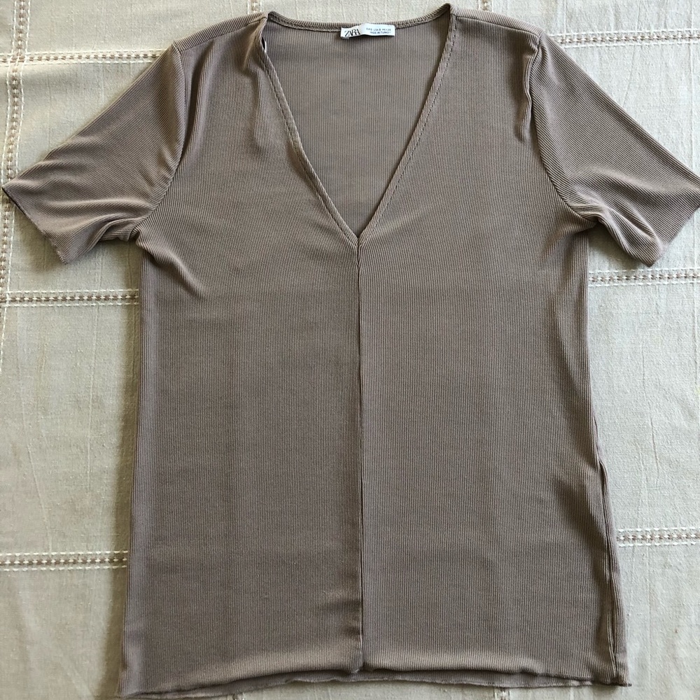 Zara Brown Shirt